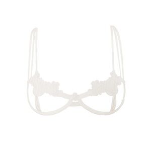 Bluebella Nova Bridal Bra 32DD/E new Elegant White Lace Bra